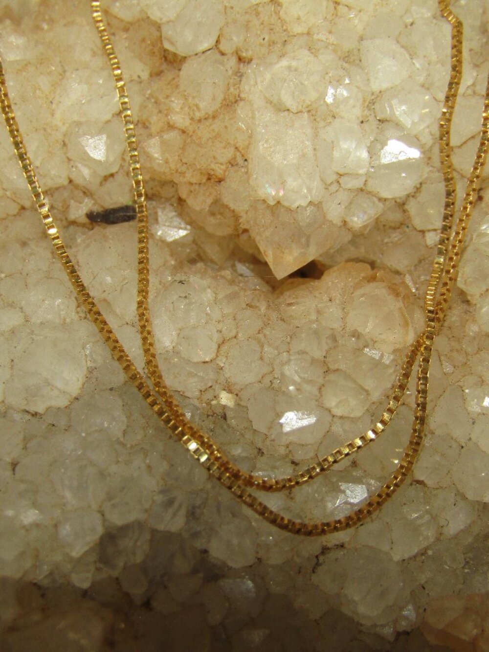 14kt Fine Box Chain